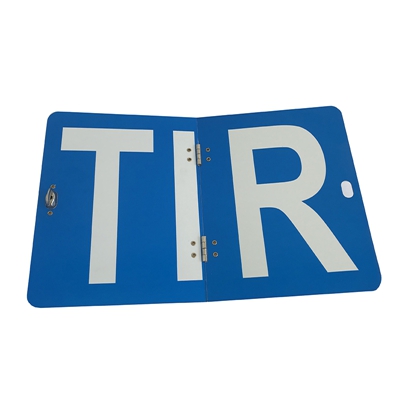 TIR sign stiff