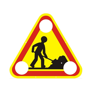 Working Zone Temporary Sign