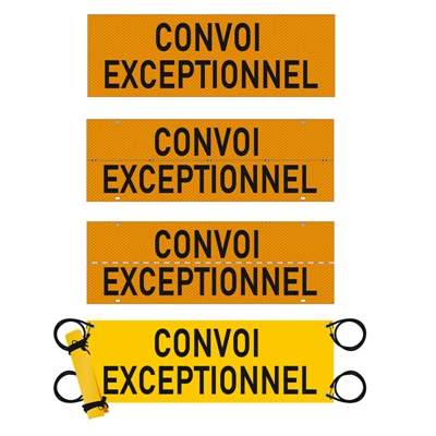 Convoi Exceptionnel Signs