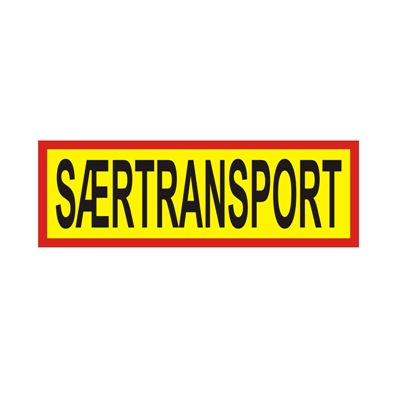 SAERTRANSPORT sign