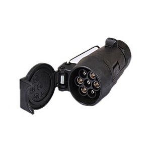 12V 7P N Type Trailer Cable Socket