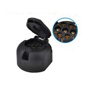 12V 7+6P trailer plug and socket