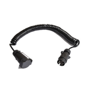 12V 13P trailer extension spring coil
