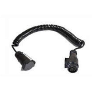 12V trailer adaptor spring coil