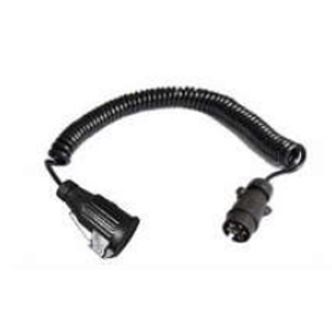 12V trailer adaptor spring coil