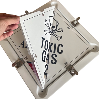 dangerous goods sign book