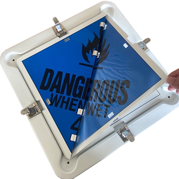 dangerous goods sign book