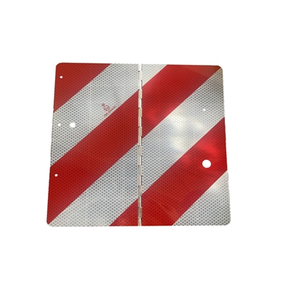 White Class 3 Rear Marking sign