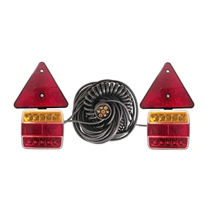 E-Approval led trailer lamp kit with spring coil
