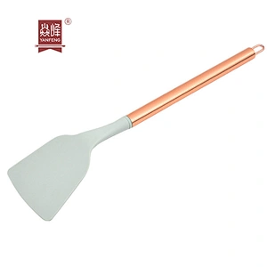 High Quality Kitchenware 10 Piece Set Silicone Stainless Steel Handle Nonstick Kitchen Utensils Set for Baking Tools