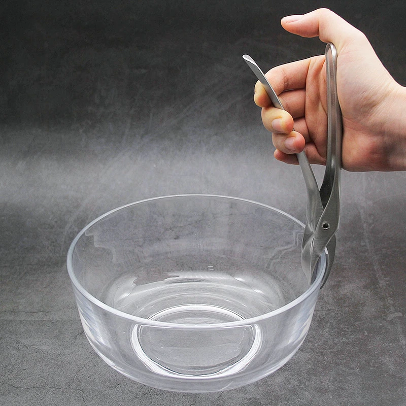 Kitchen Gadget 304 Stainless Steel Anti-scald Clip Bowl Pot Pan Gripper Clip