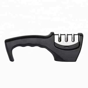 Guangdong Factory China Smart Kitchen 3 Side Sharpening Usage Knife Sharpener Tool