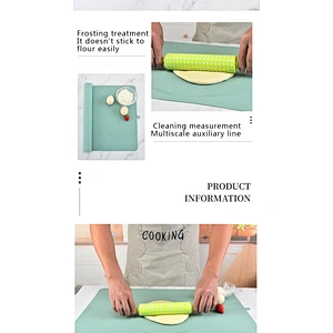 Kitchen Accessories Baking Kneading Dough Mat Non Stick Silicon Mat Bakeware Liners Pads Cooking Tool Kneading Pad With Scale