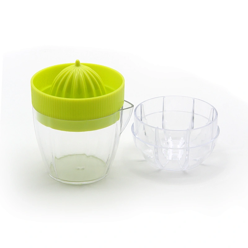2021Hot selling acrylic commercial hand lemon juicer squeezer manual fruit orange plastic lemon lime squeezer
