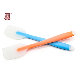 new design kitchen baking tool food grade silicone shovel multiple colored silicone spatula