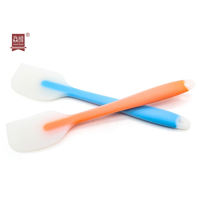 new design kitchen baking tool food grade silicone shovel multiple colored silicone spatula