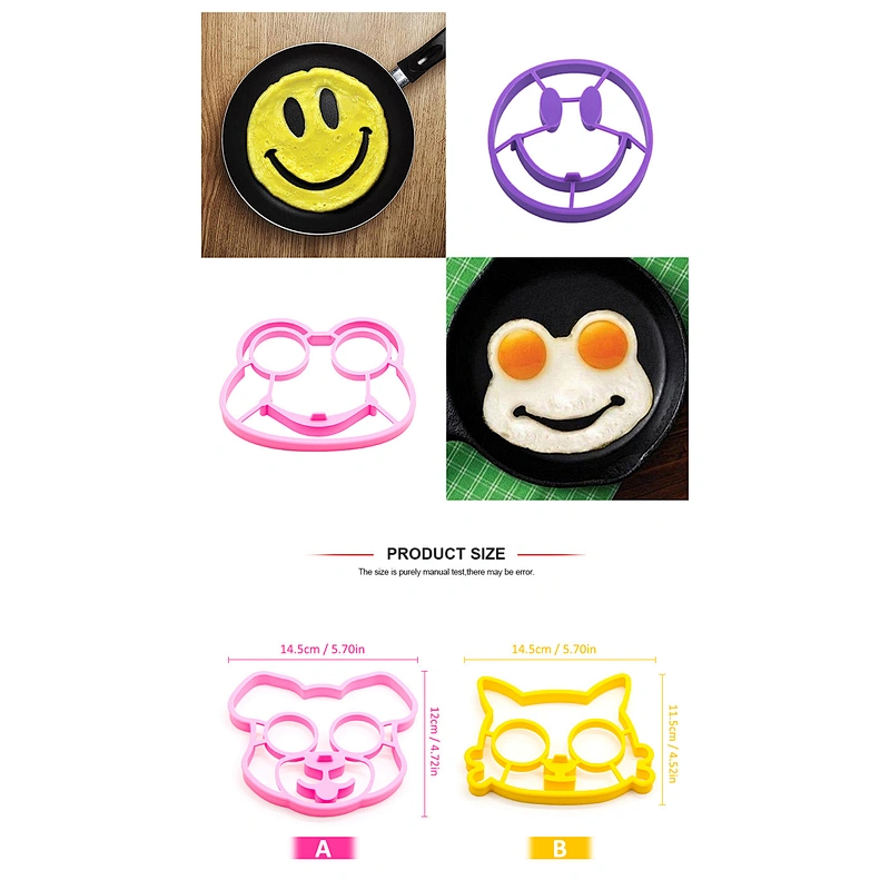 new design high quality food grade non-stick silicone egg mold baking carton mold for wholesale