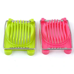 Professional Household Egg Tool Cutter Manual Stainless Steel Egg Slicer