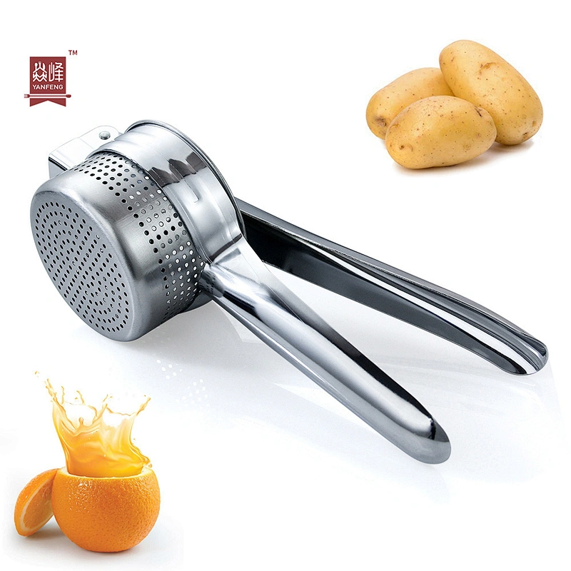 Hot Selling Manual Kitchen Tools with Wholesale Price Potato Ricer Stainless Steel Potato Masher