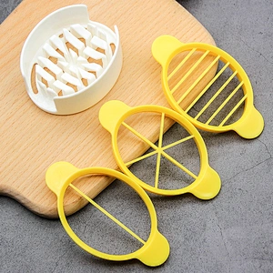 YF Smart kitchen cooking tools multi purpose 3 in 1 egg cutter easy to store portable egg slicer
