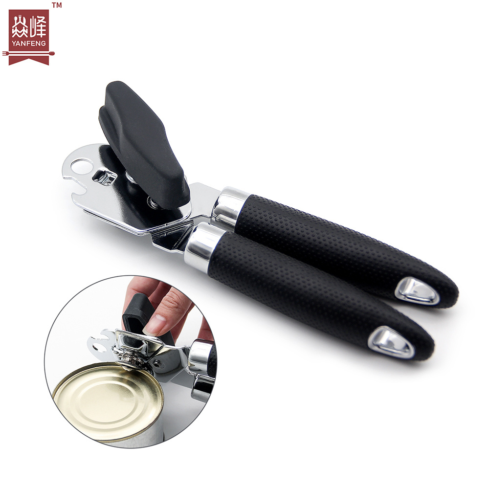 YF Stocked Kitchen Accessories Lightweight Can Opener High Quality Stainless Steel Manual Can Opener