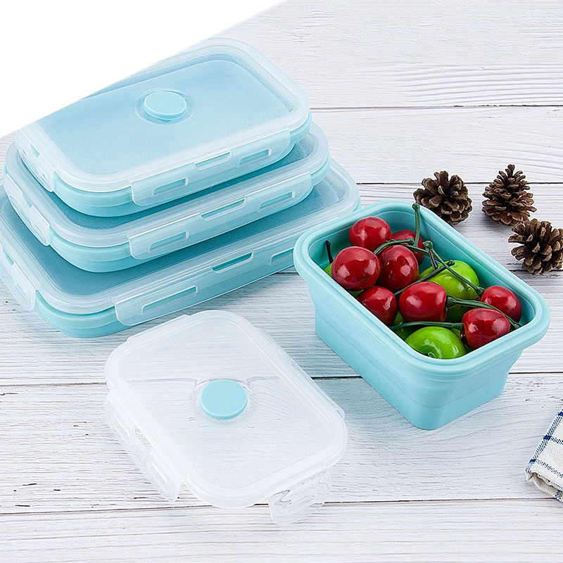 Amazon hot seller food grade material silicone baby food storage containers