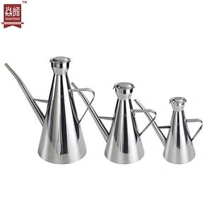 YF Available in 3 Sizes Kitchen Container Tools Leakproof Oil Can Stainless Steel Oil Pot With Handle