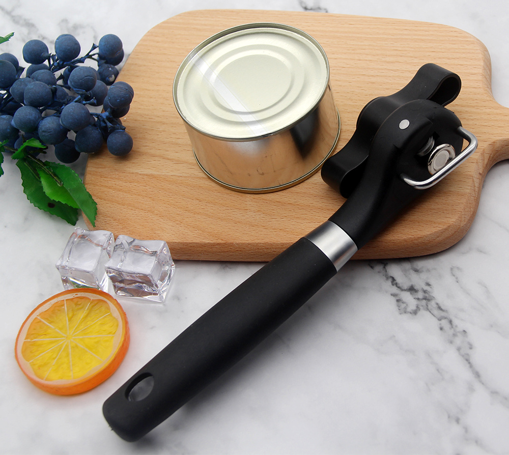 YF Amazon Hot Selling Lightweight New Safety Can Opener for Jar Can Multi Colors Stainless Steel Manual Opener