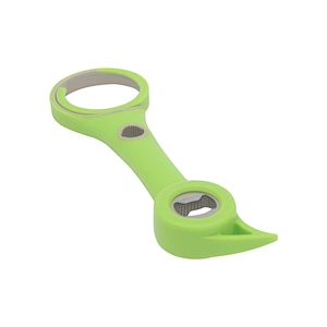 2019 Hot selling 5 in 1 eco friendly handy plastic soft drink funny can bottle multifunction beer can opener