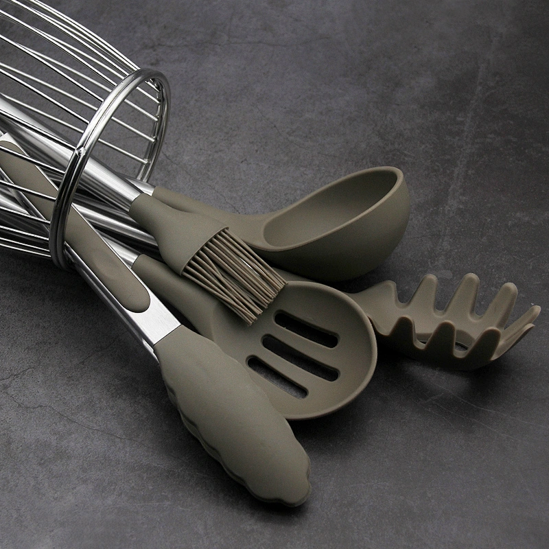YF Wholesale Kitchen Utensils 11 pcs Silicone Cooking Kitchen Utensils Set OEM&ODM Accepted