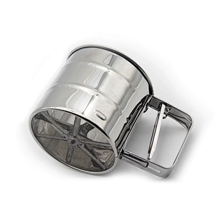 Factory direct sales good price baking tool stainless steel cup flour sifter