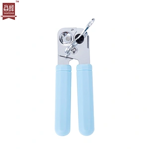 YF Stocked Portable Manual Can Opener with Non-slip Grip Commercial Ergonomic Bottle Can Opener