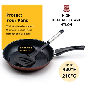food grade nylon stainless steel kitchen utensils silicone kitchenware cooking tools utensils set