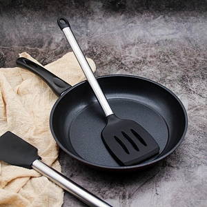 high quality food silicone kitchen utensils 6 pcs 430 stainless steel cooking utensils set