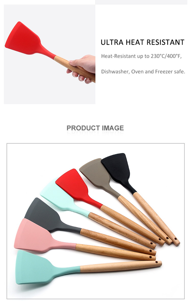 kitchen silicone egg turner