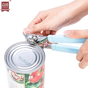 YF Stocked Portable Manual Can Opener with Non-slip Grip Commercial Ergonomic Bottle Can Opener