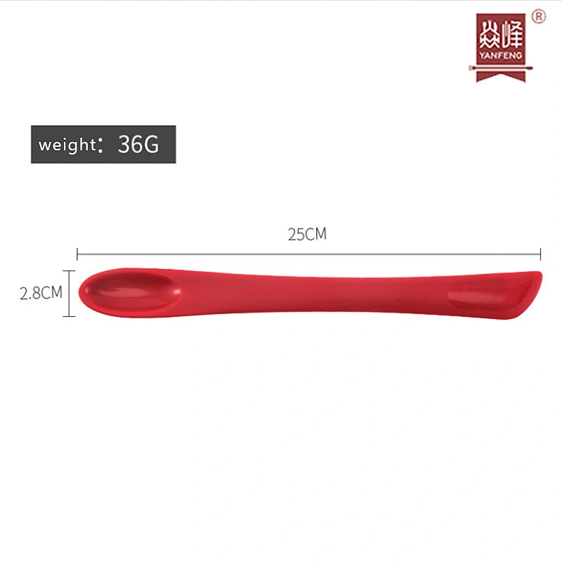 Silicone Spatula Baking Scraper for Cake Decorating Baking tool high temperature resistance two-sided Chef Fruit Spatula