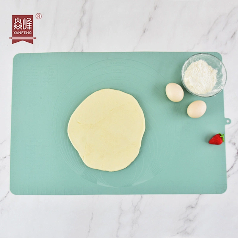 Kitchen Accessories Baking Kneading Dough Mat Non Stick Silicon Mat Bakeware Liners Pads Cooking Tool Kneading Pad With Scale