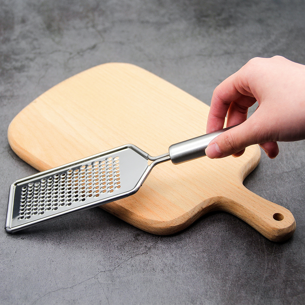 YF 2021 New arrival non-slip handy cheese grater eco-friendly stainless steel potato ginger vegetable zester grater
