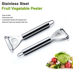 kitchen accessories stainless steel potato cucumber vegetable fruit peeler multi purpose