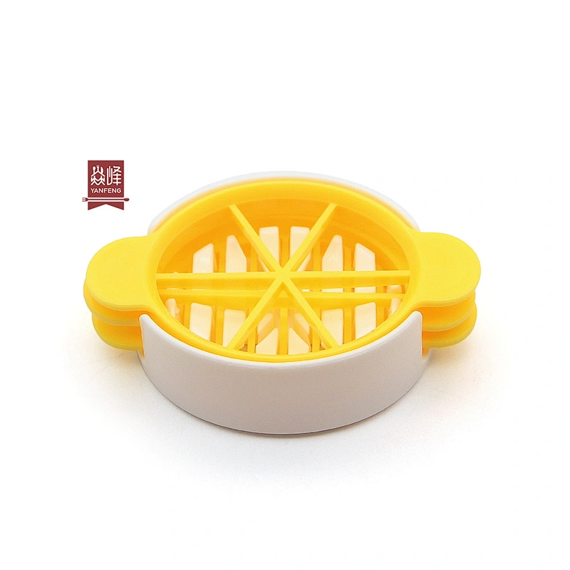 YF Smart kitchen cooking tools multi purpose 3 in 1 egg cutter easy to store portable egg slicer