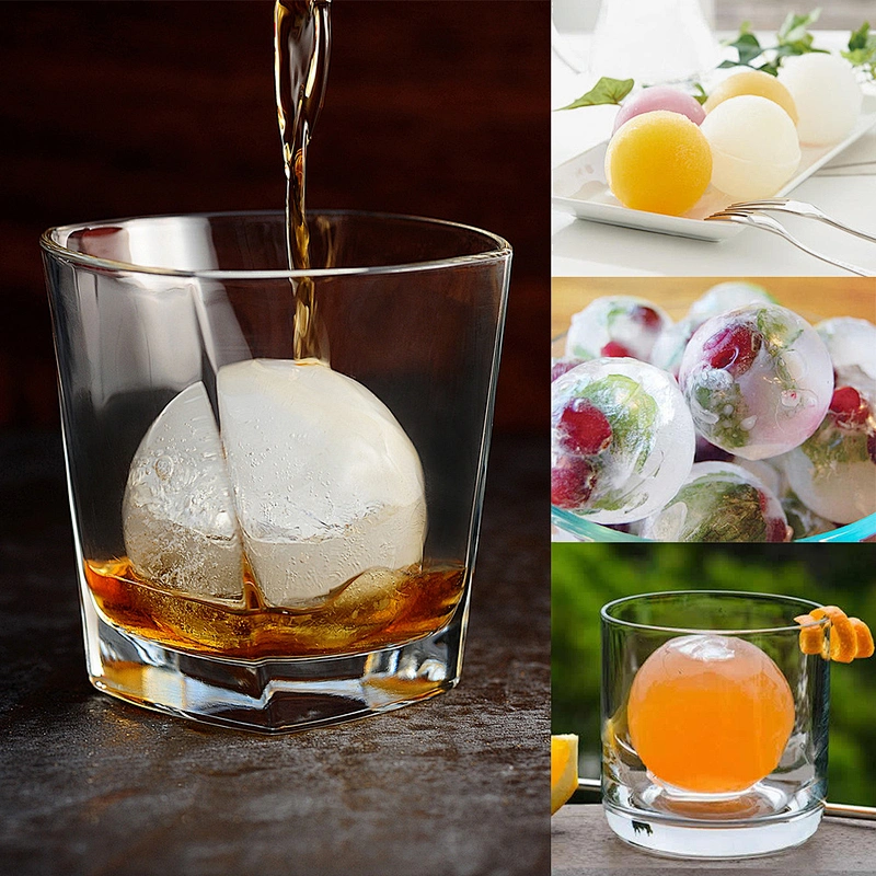Amazon hot selling food grade silicone new style large silicone ice ball mold with factory prices