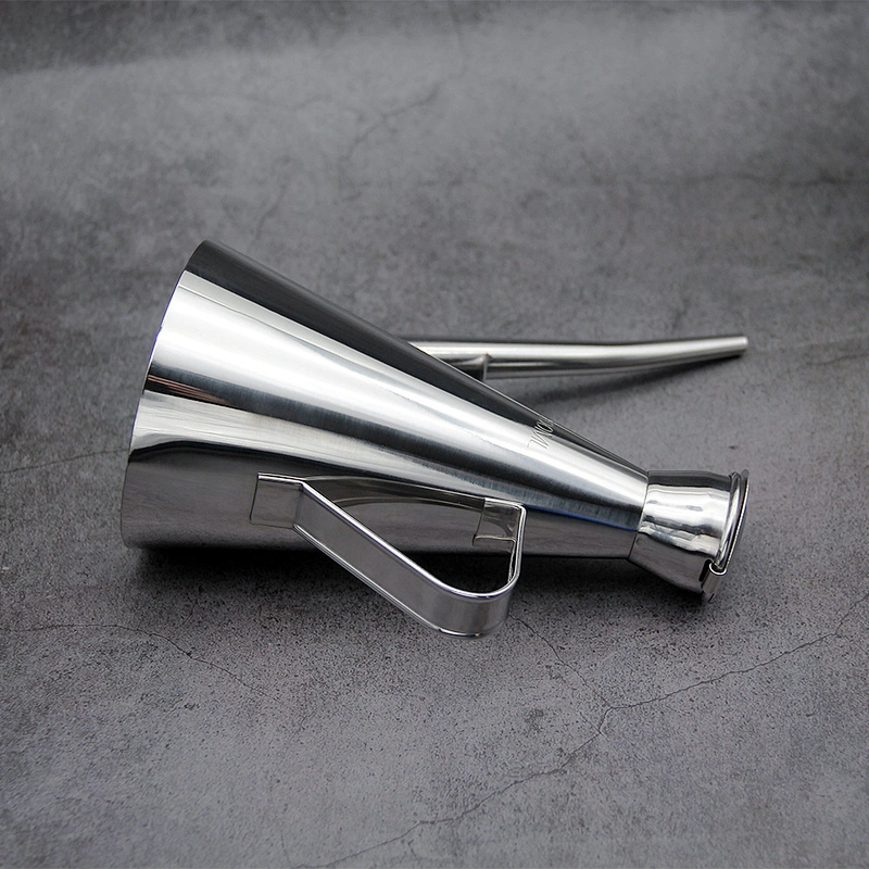 YF Available in 3 Sizes Kitchen Container Tools Leakproof Oil Can Stainless Steel Oil Pot With Handle
