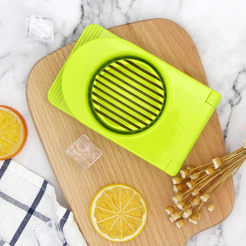 Amazon professional food grade plastic cutter stainless steel 3 in 1 egg slicer