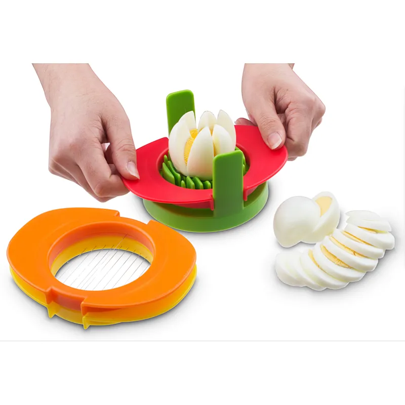 Top seller 3 in 1 wire cutter multipurpos stainless steel egg slicer