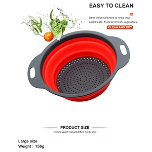 kitchen folding drain basket