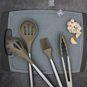 YF Wholesale Kitchen Utensils 11 pcs Silicone Cooking Kitchen Utensils Set OEM&ODM Accepted