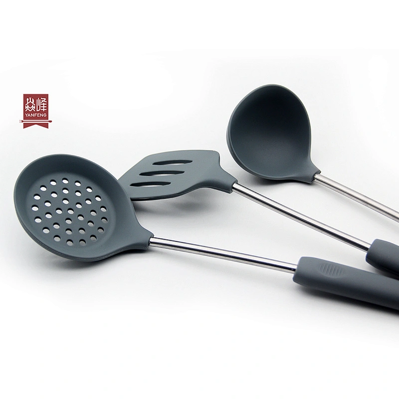 YF Kitchen Accessories Silicone Kitchen Utensils Set Cookware 4pcs Silicone Kitchen Utensils Set