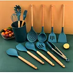 How to maintain and care silicone wood kitchen utensils