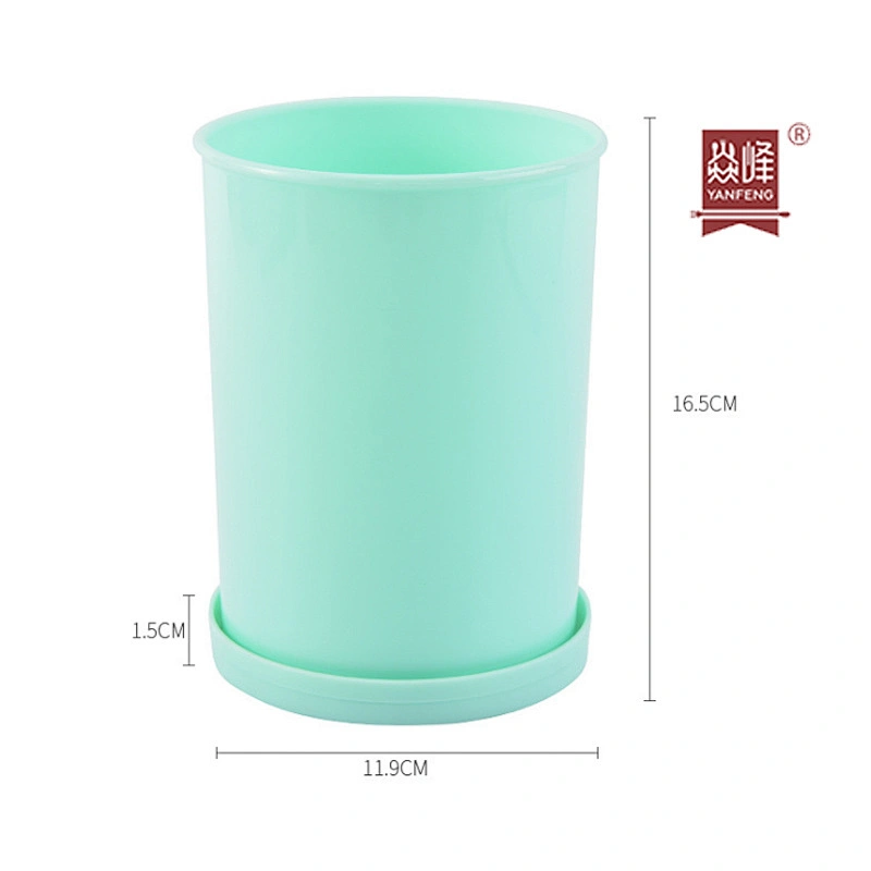 Plastic Kitchen Utensil Tools Storage Bucket Canister Holder Barrel and Tableware Storage Rack Kitchen Accessories